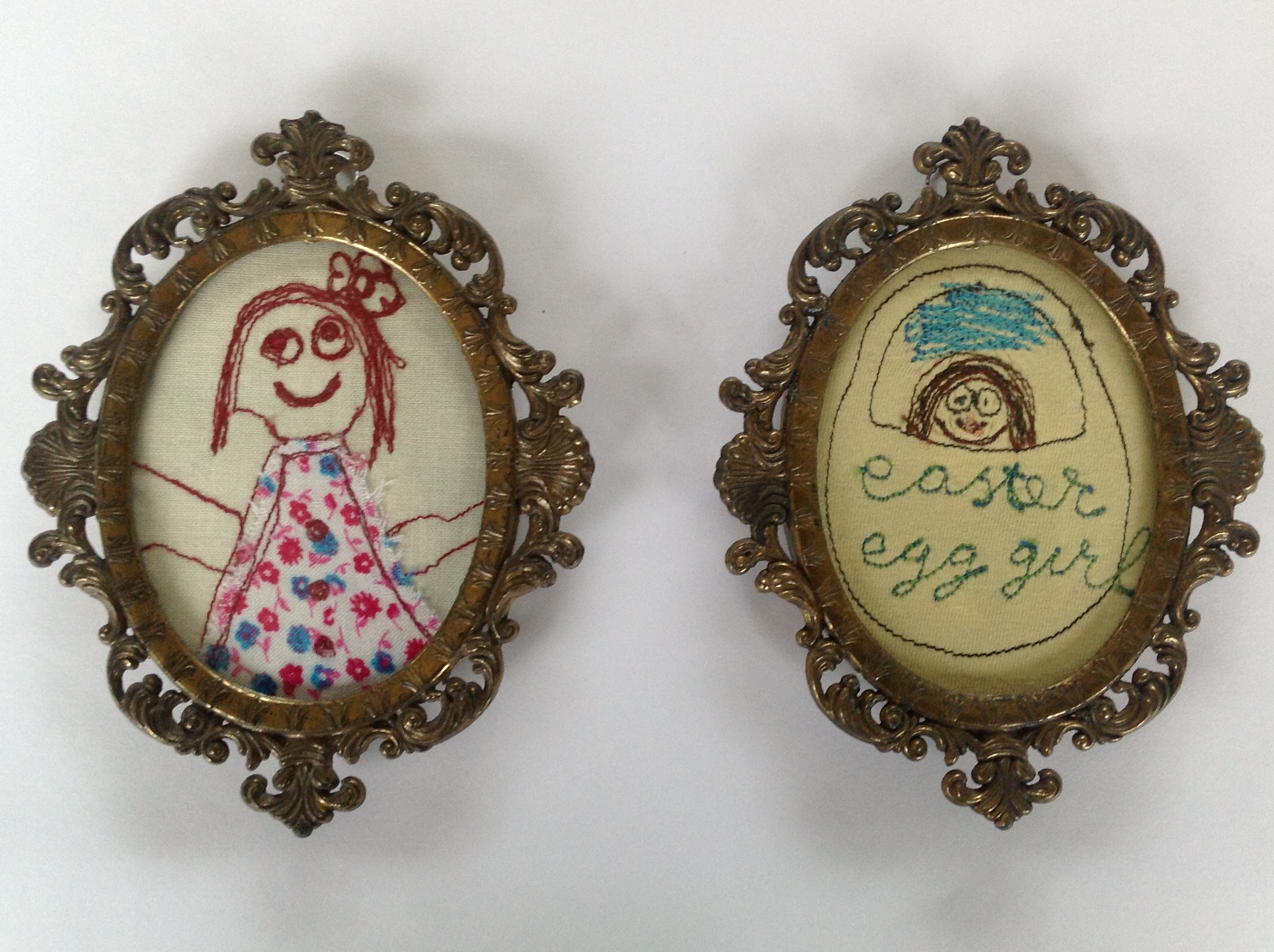 Portaits using Free style embroidery classes in Stroud Textile and Sewing classes, make your own Skirt, embroidery, creative needle work, hairband with dried flowers, Cotswold, organza fabric, sequins, wrap around skirt, sewing classes, textile workshops, learn to sew, making clothes, free hand embroidery, Cotswold, sequins, wrap around skirt, sewing classes, textile workshops, learn to know your sewing machine, up-cycle clothes and create a new wardrobe, making a bag using recycled fabric