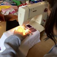 making clothes, kids sewing, teen sewing, creative sewing, sewing classes Stroud, sewing in Gloucestershire, weekly classes, ongoing group, private sewing classes, textiles, making clothes, pattern cutting,